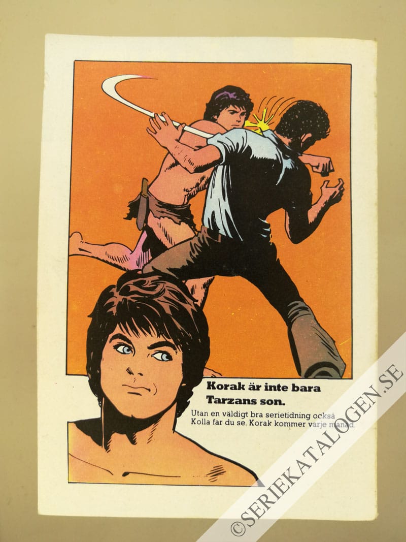 Baksida på Vän eller fiende? (1978)