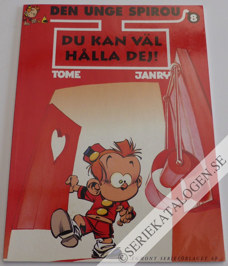 Framsida på Den unge Spirou Du kan väl hålla dej! (2000)