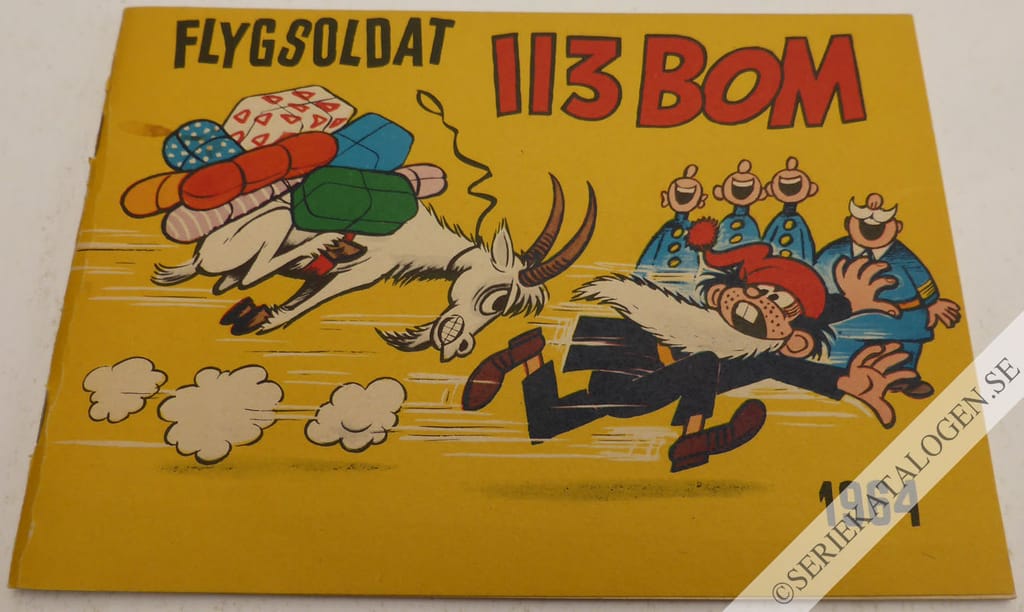 Framsida på Flygsoldat 113 Bom # (1963)