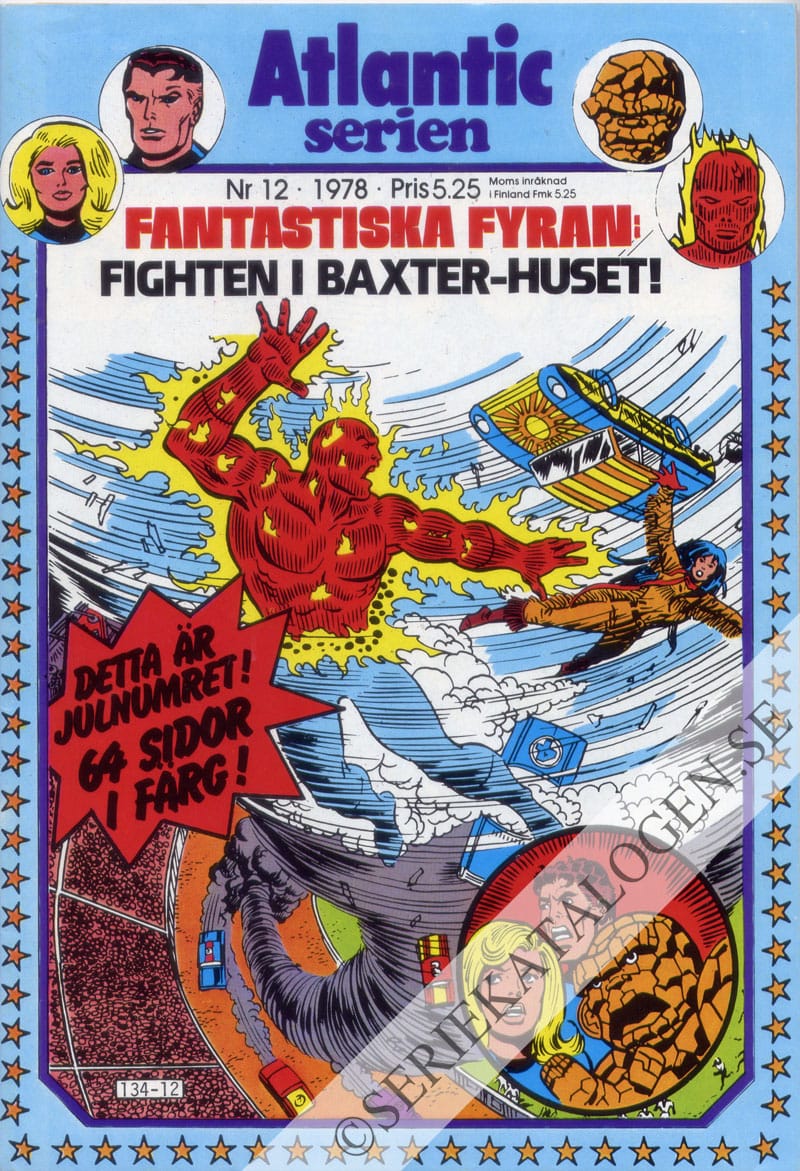 Framsida på Atlanticserien #12 (1978)