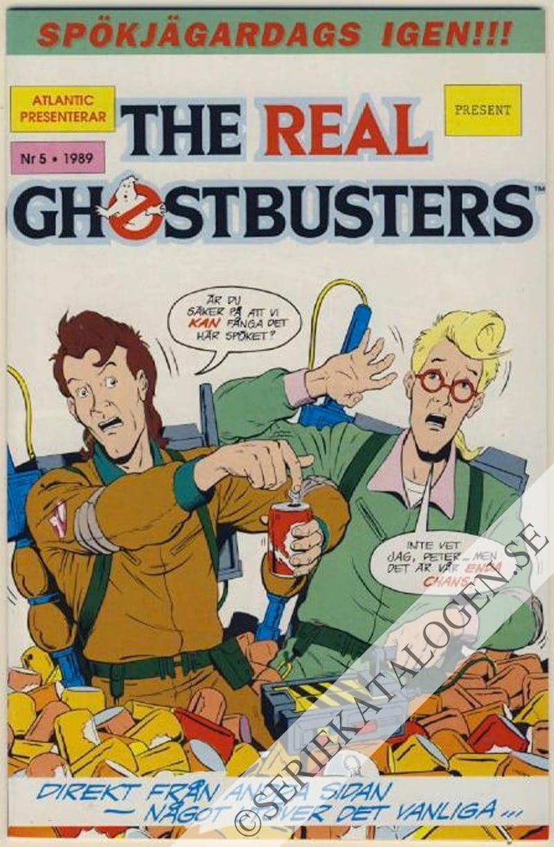 Framsida på The real Ghostbusters #5 (1989) (variant)