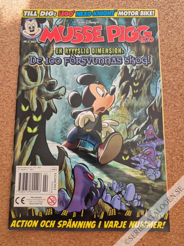 Framsida på Musse Pigg & C:o #2 (2017)