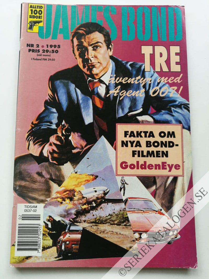 Framsida på James Bond agent 007 #2 (1995)