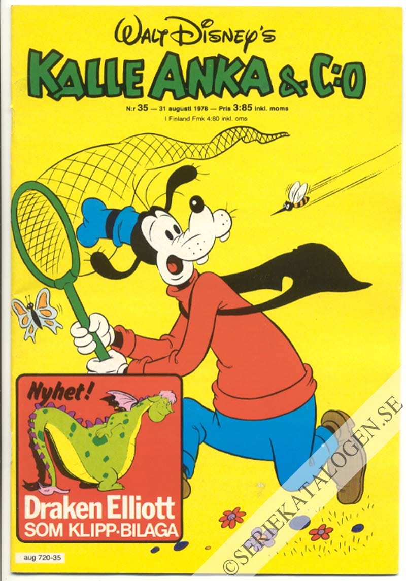 Framsida på Kalle Anka & C:o #35 (1978)