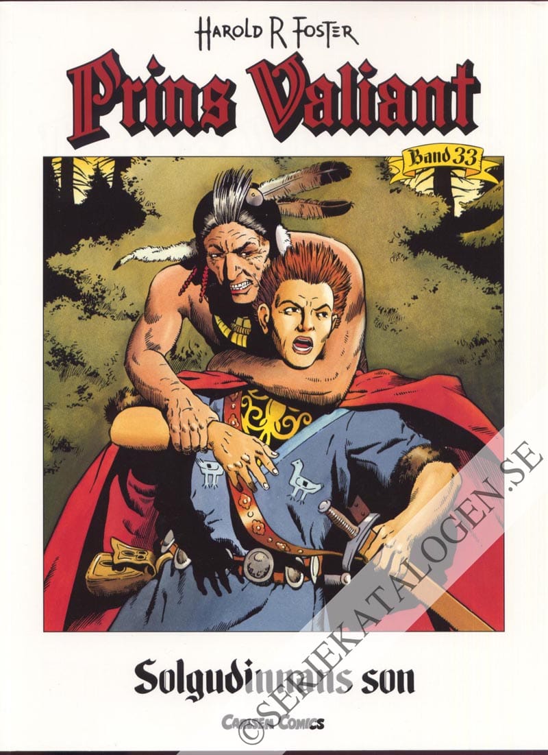 Framsida på Prins Valiant Solgudinnans son (2005)