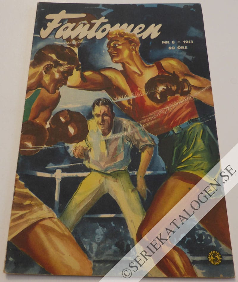 Framsida på Fantomen #8 (1953)