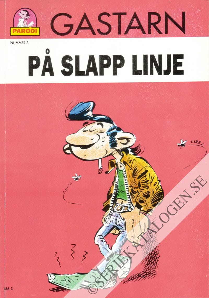 Framsida på Parodi Gastarn på slapp linje (1990)