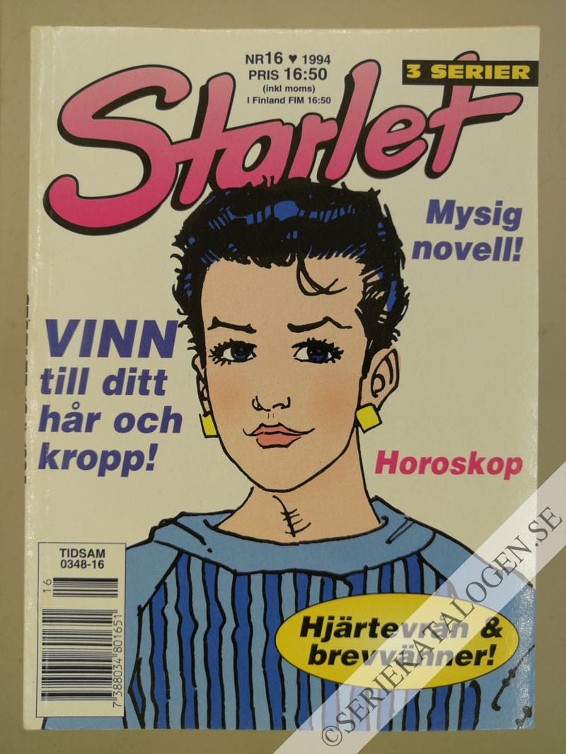 Framsida på Starlet #16 (1994)
