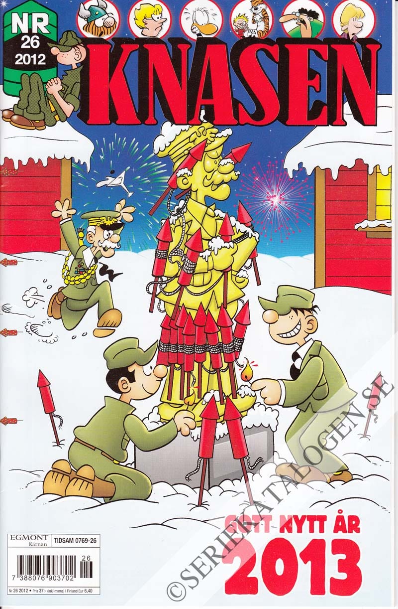 Framsida på Knasen #26 (2012)