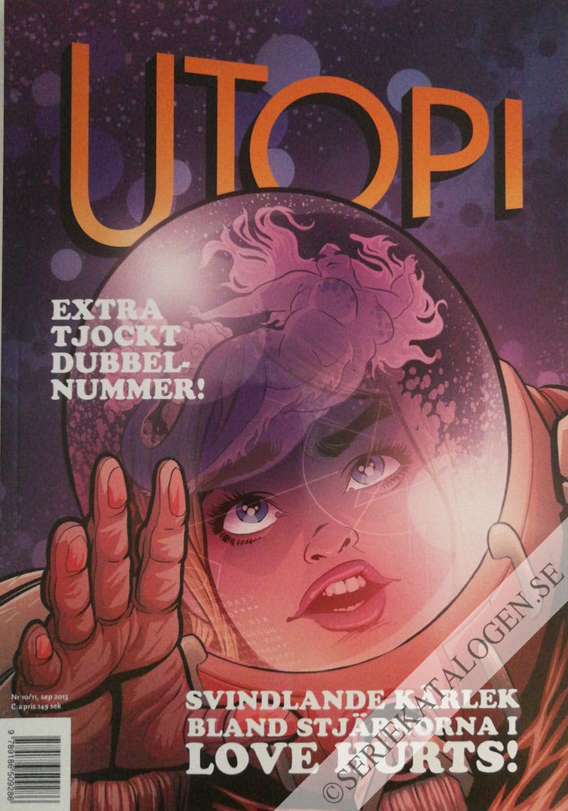Framsida på Utopi magasin #10-11 (2013)