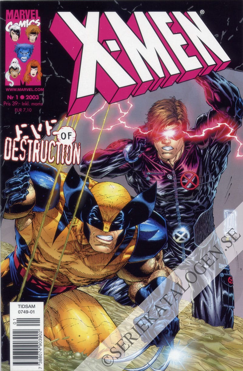 Framsida på X-Men #1 (2003)