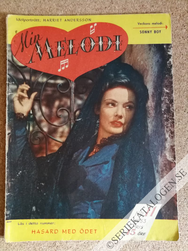 Framsida på Min melodi #11 (1953)