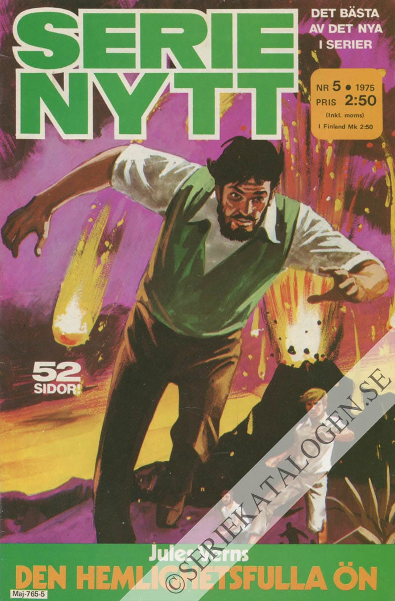 Framsida på Serie-Nytt #5 (1975)
