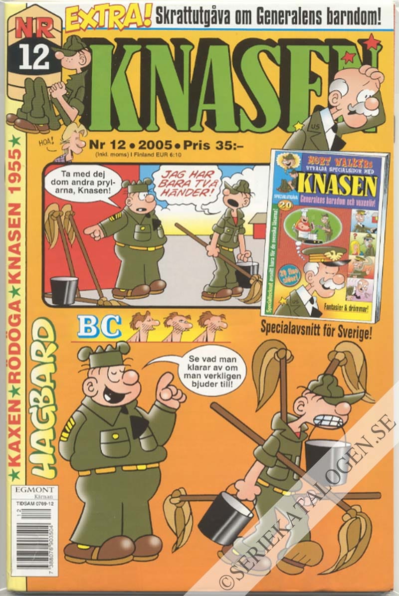 Framsida på Knasen #12 (2005)