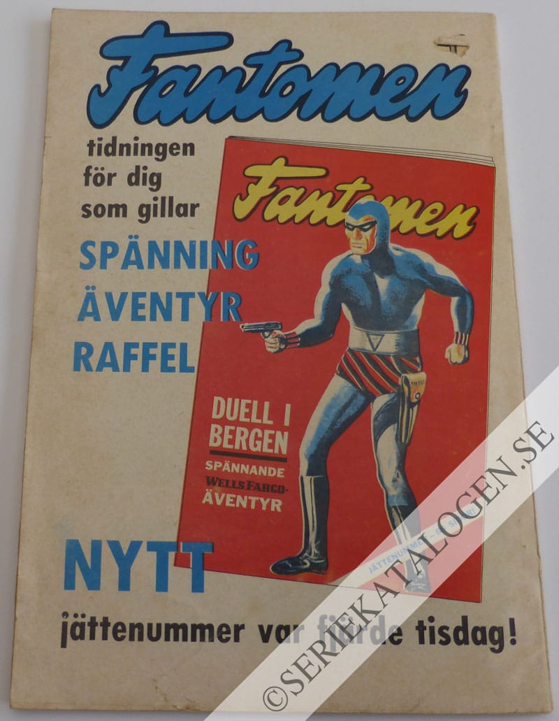 Baksida på Arizona Jim och Järnvägsbanditerna (1961)