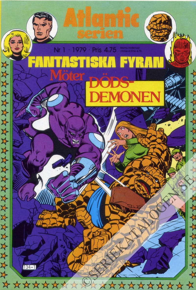 Framsida på Atlanticserien #1 (1979)