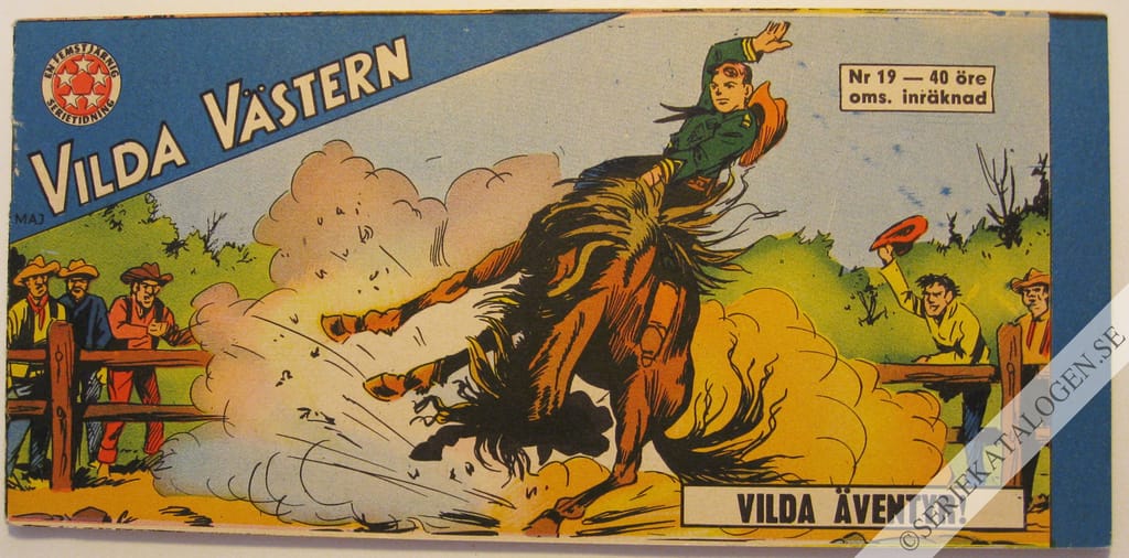 Framsida på Vilda Västern #19 (1966)