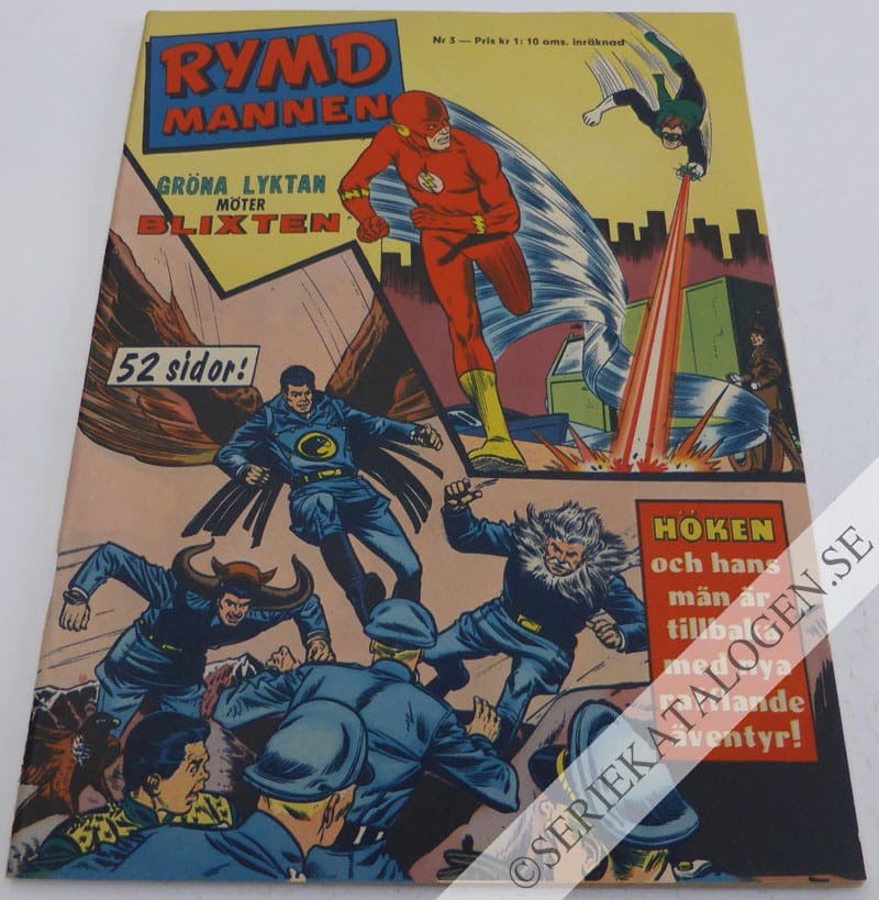 Framsida på Rymdmannen #3 (1963)