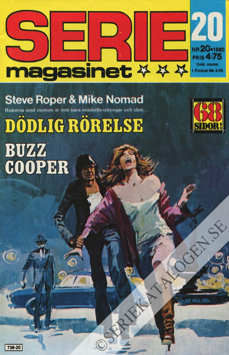 Framsida på Seriemagasinet #20 (1980)