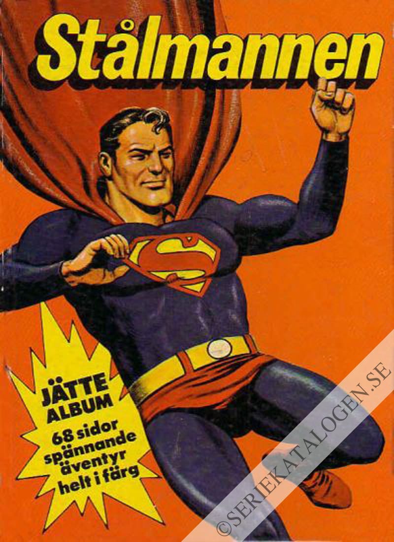 Framsida på Stålmannen jättealbum # (1970)