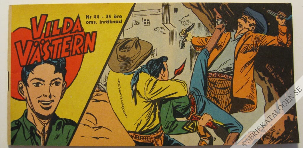 Framsida på Vilda Västern #44 (1962)
