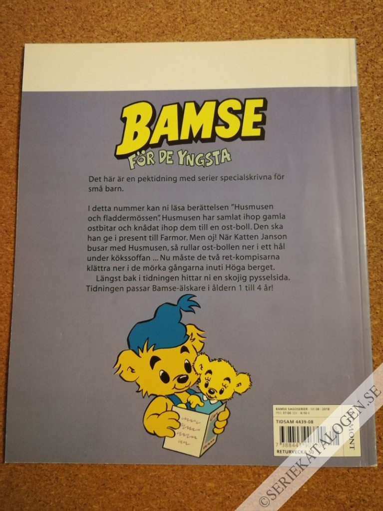 Baksida på Husmusen och fladdermössen (2018)