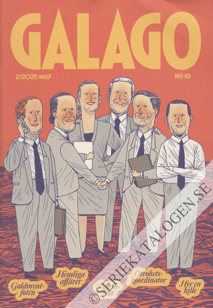 Framsida på Galago #2 (2025)