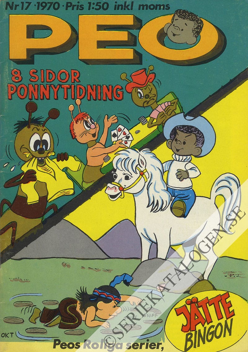 Framsida på Peo #17 (1970)