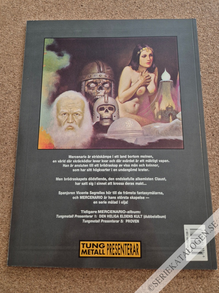 Baksida på Mercenario - Offret (1994)