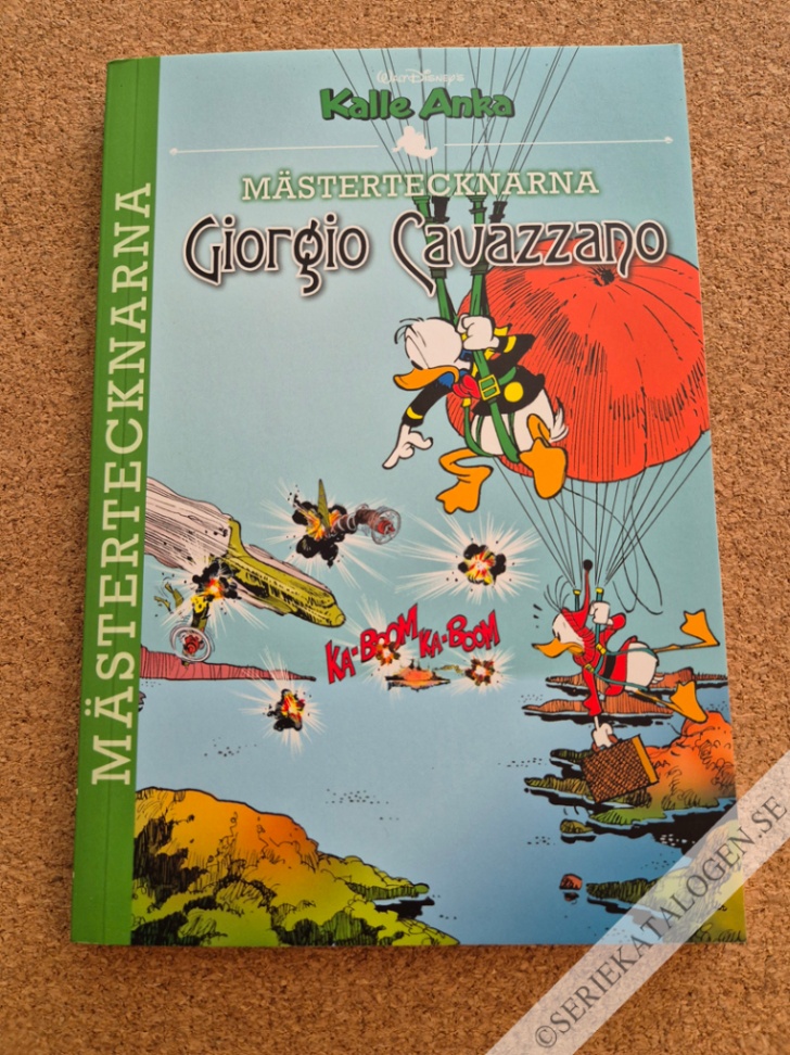 Framsida på Mästertecknarna Giorgio Cavazzano (2025)