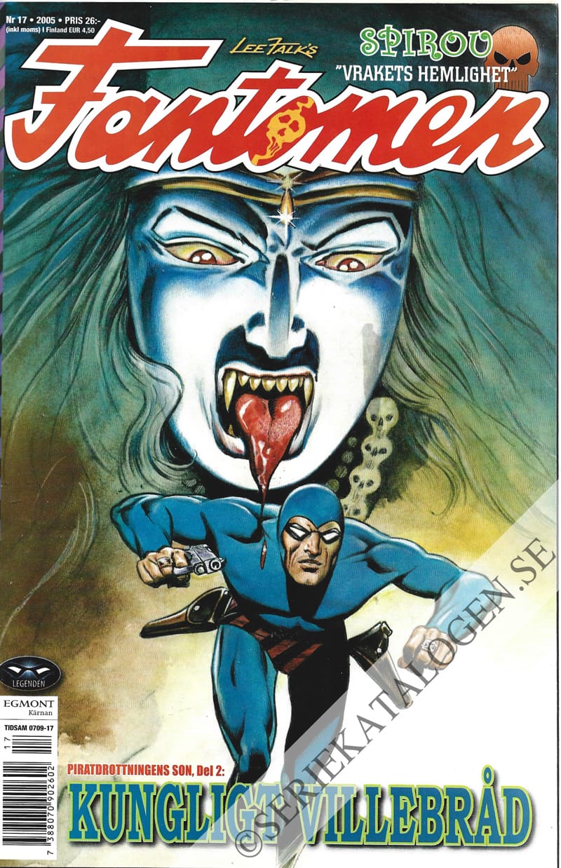 Framsida på Fantomen #17 (2005)