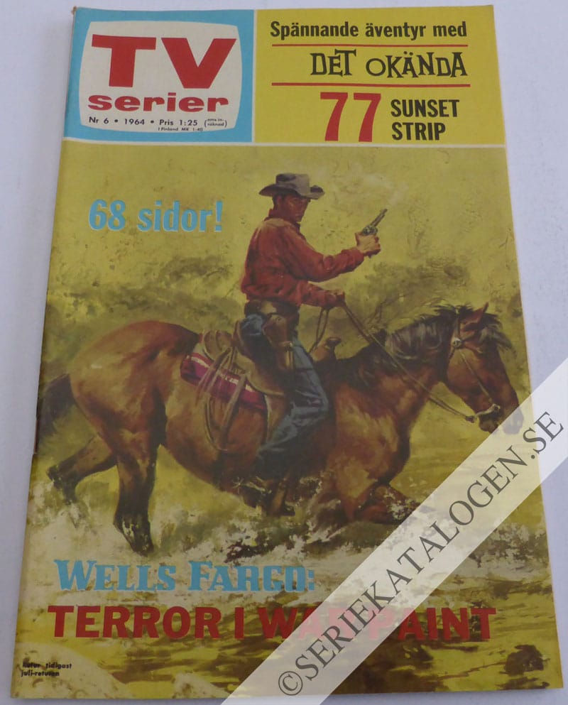 Framsida på TV-serier med Western och Hopalong #6 (1964)