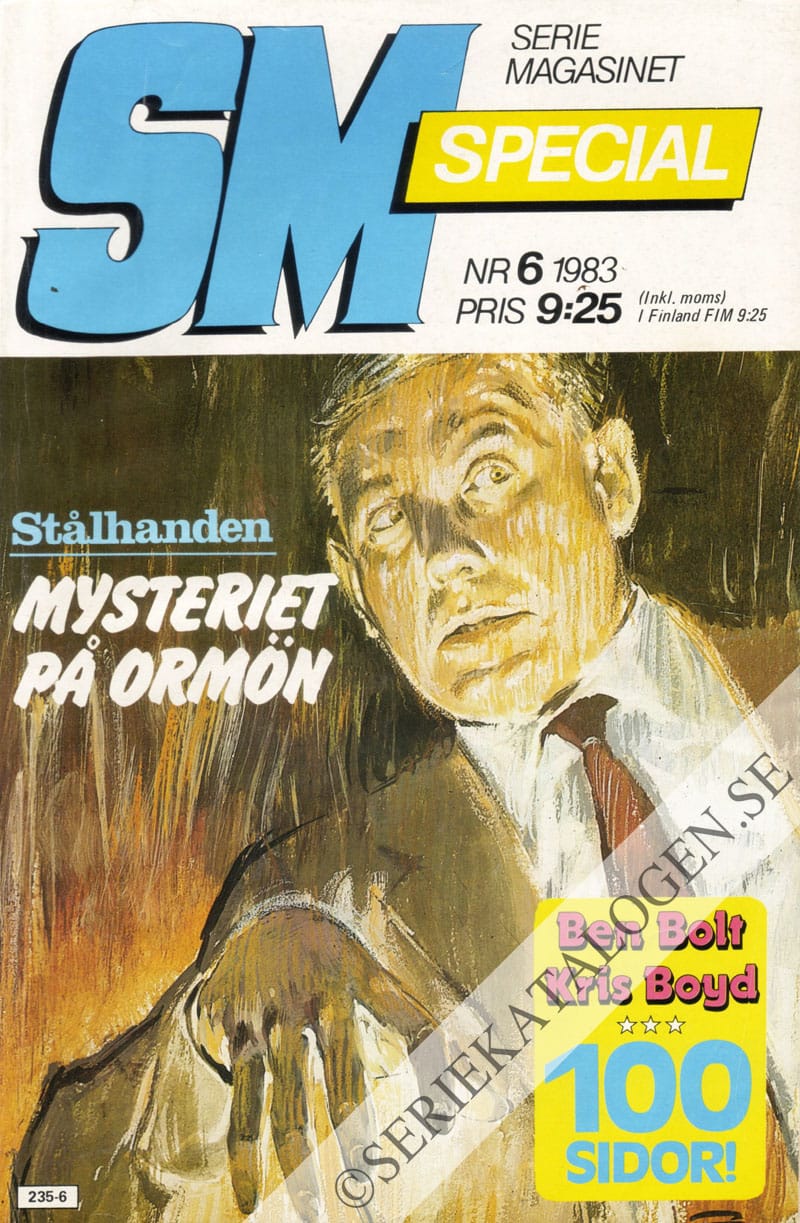 Framsida på Seriemagasinet specialalbum #6 (1983)