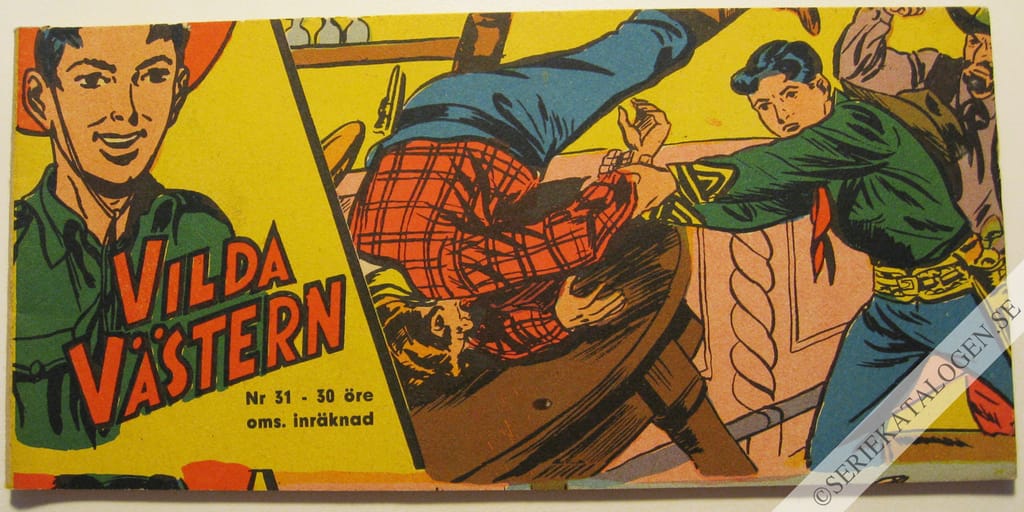 Framsida på Vilda Västern #31 (1960)