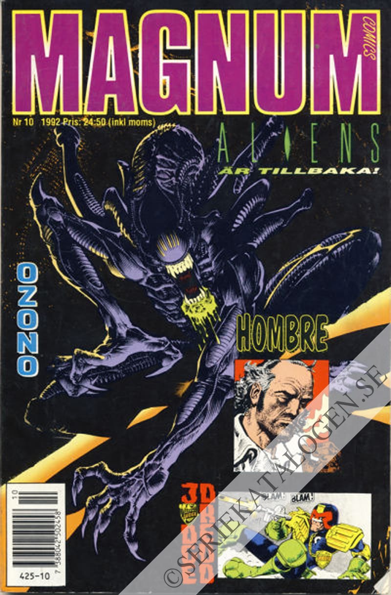 Framsida på Magnum comics #10 (1992)
