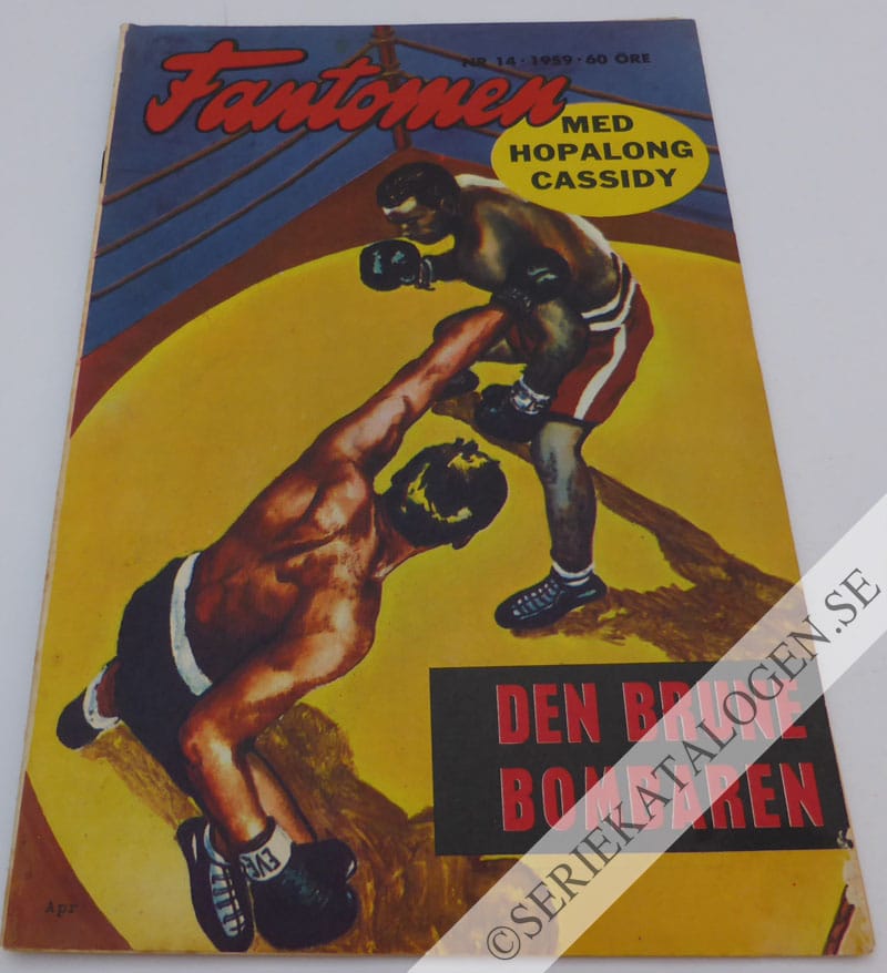 Framsida på Fantomen #14 (1959)