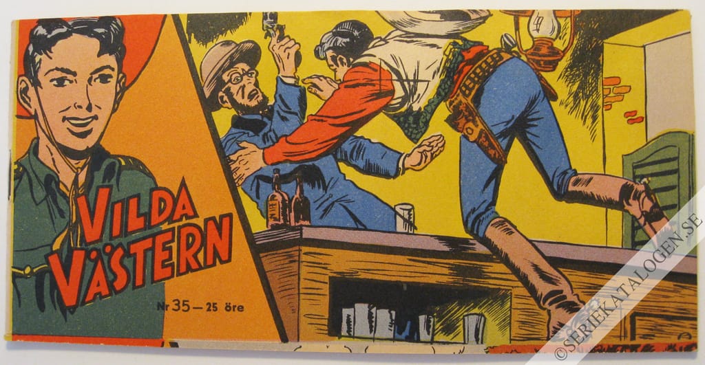 Framsida på Vilda Västern #35 (1957)