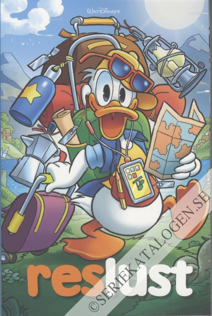 Framsida på Kalle Ankas pocket special Reslust (2024)