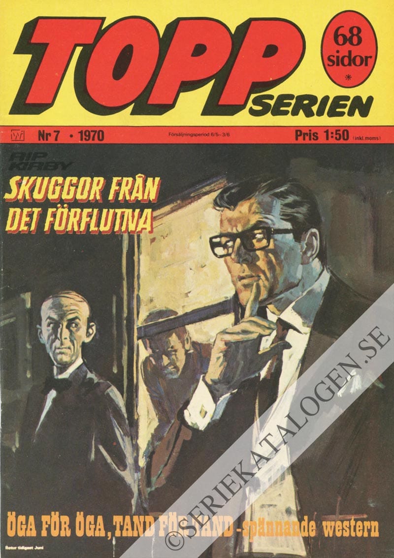 Framsida på Toppserien #7 (1970)