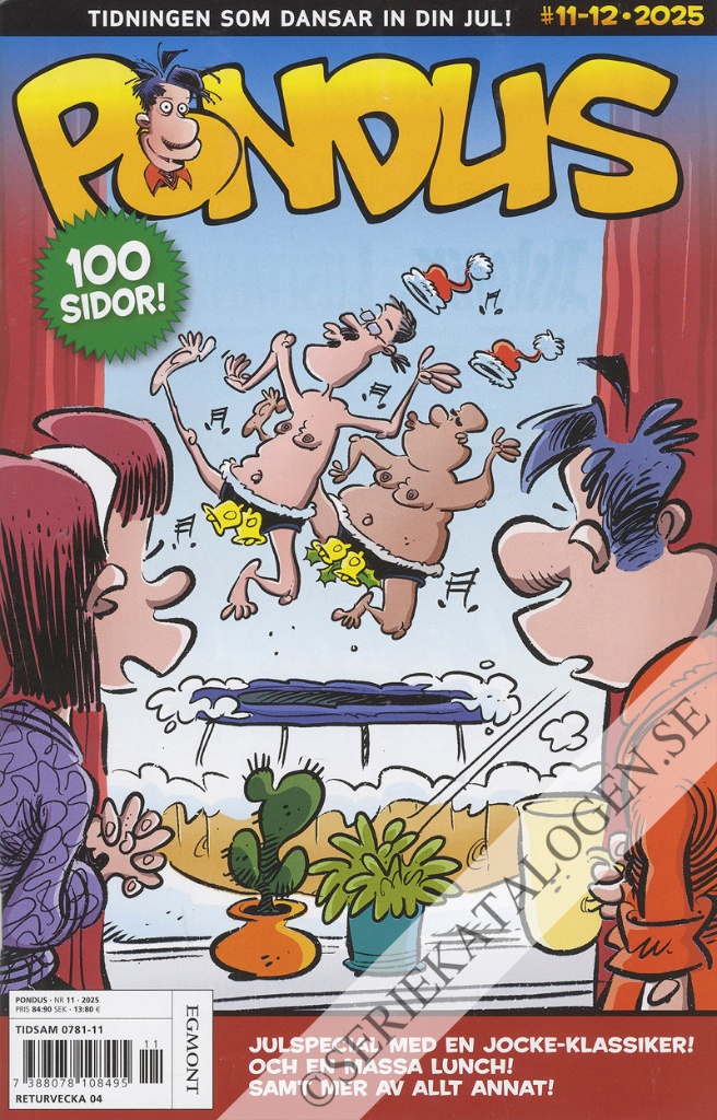 Framsida på Pondus #11-12 (2025)