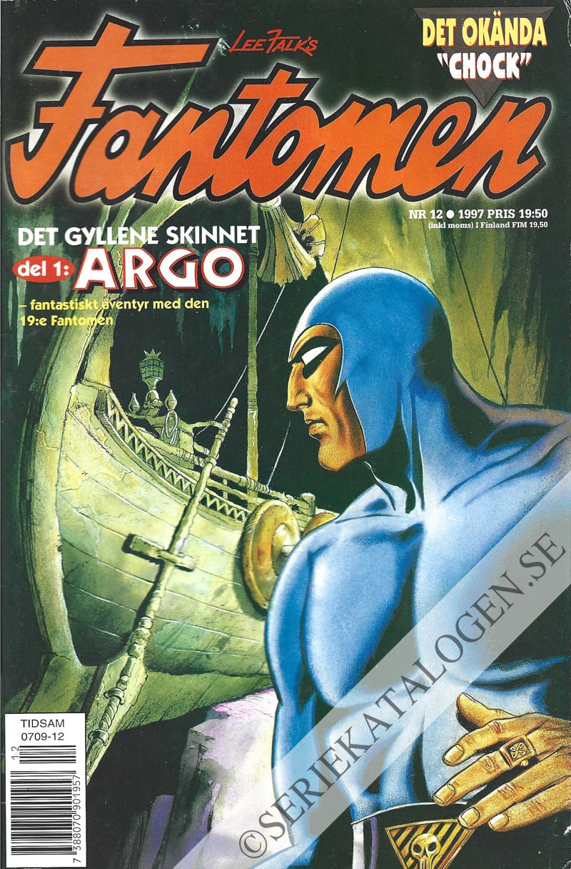 Framsida på Fantomen #12 (1997)
