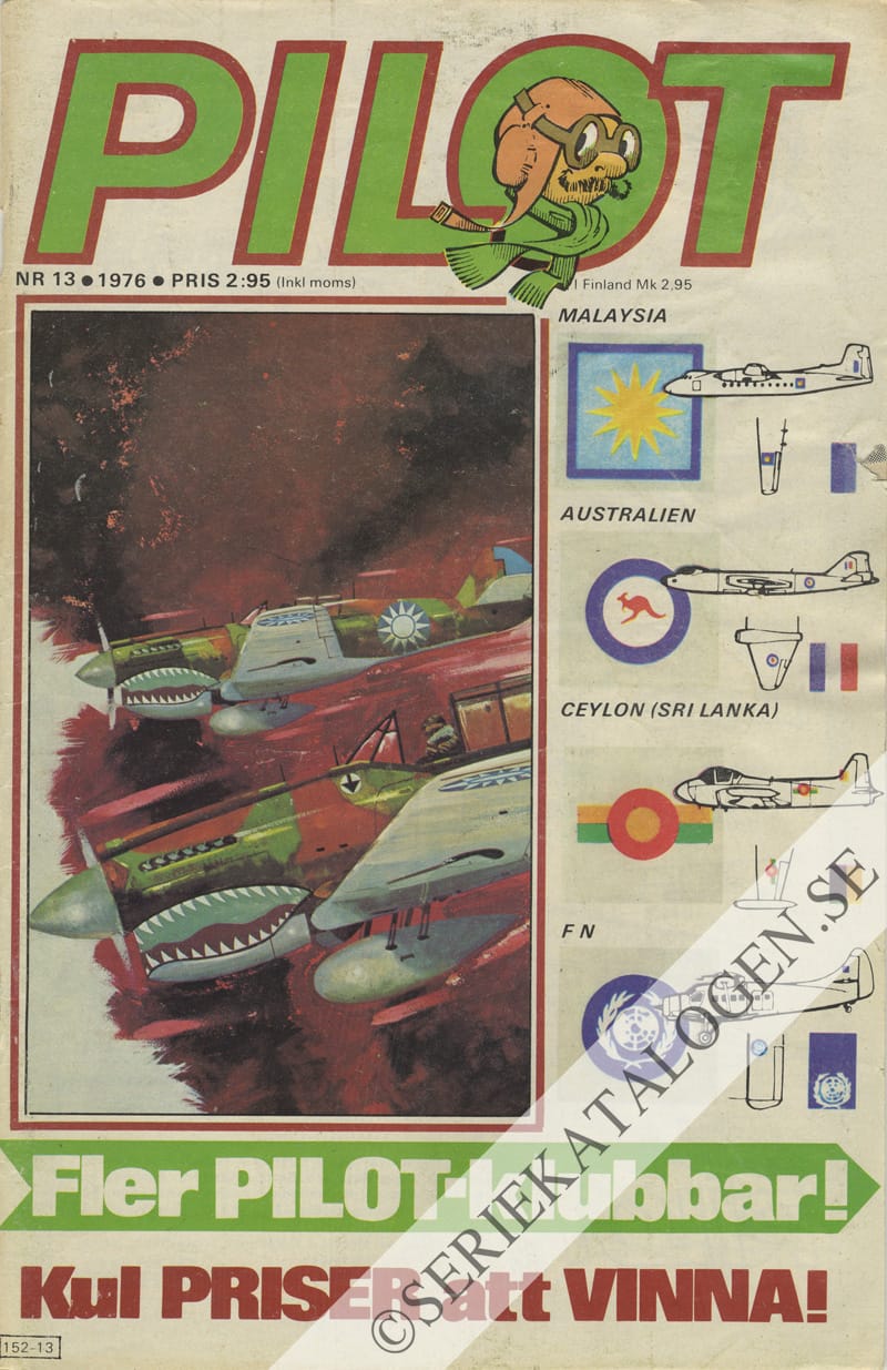 Framsida på Pilot-22 #13 (1976)