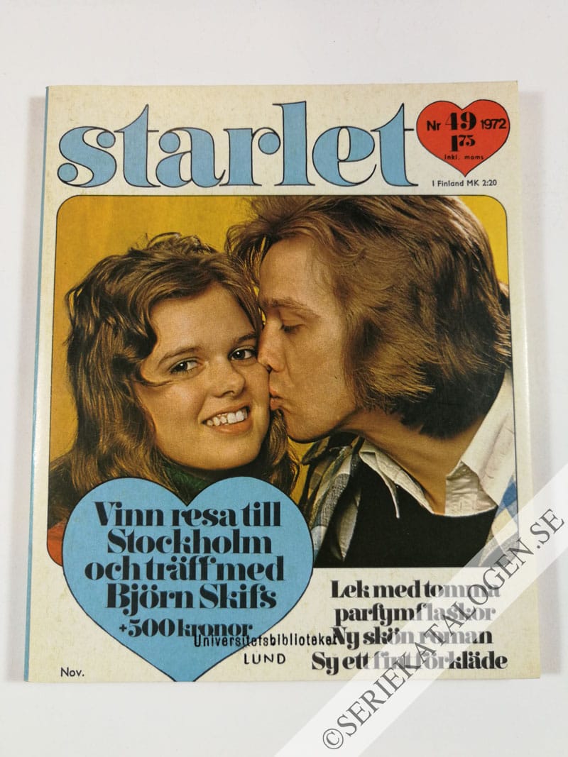 Framsida på Starlet #49 (1972)