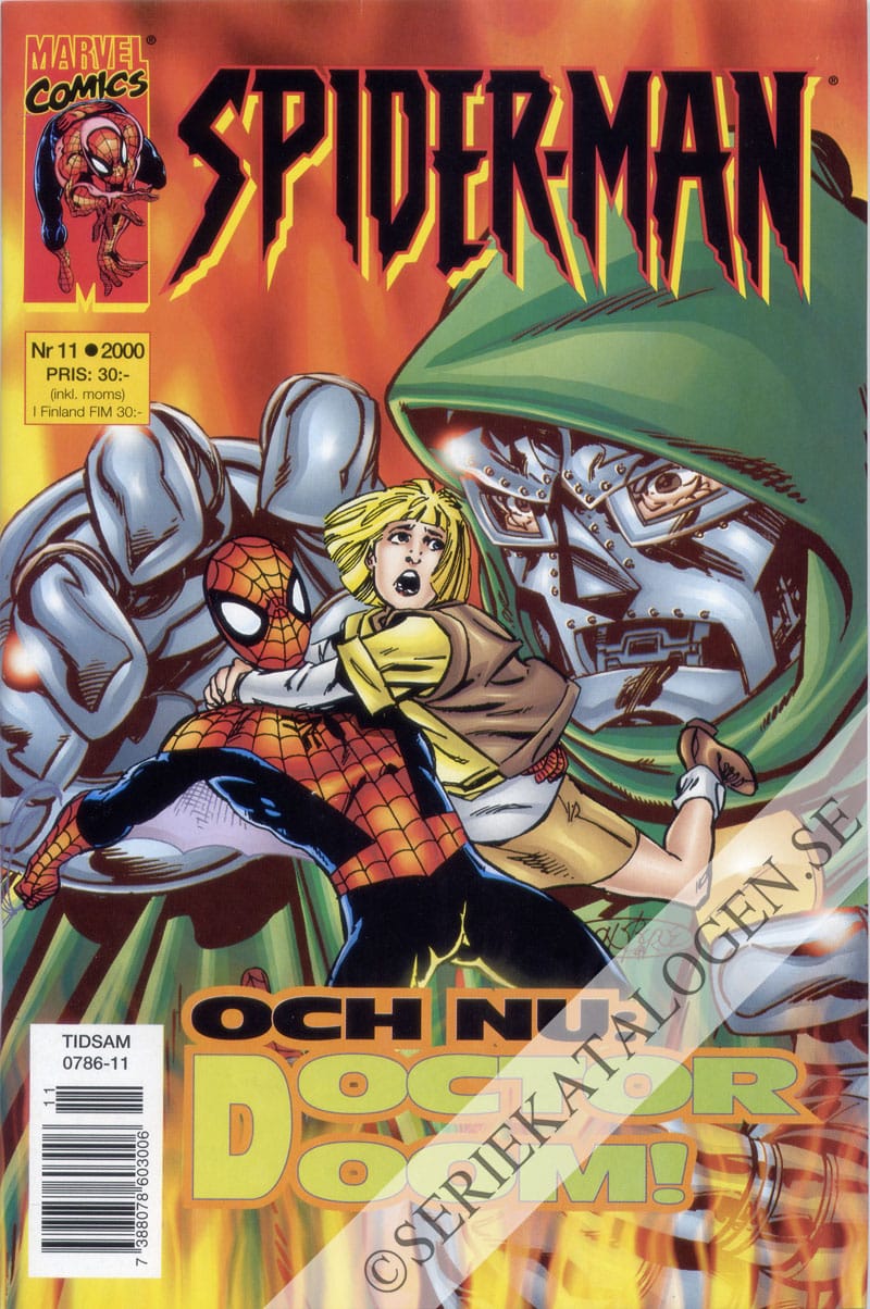 Framsida på Spider-Man #11 (2000)