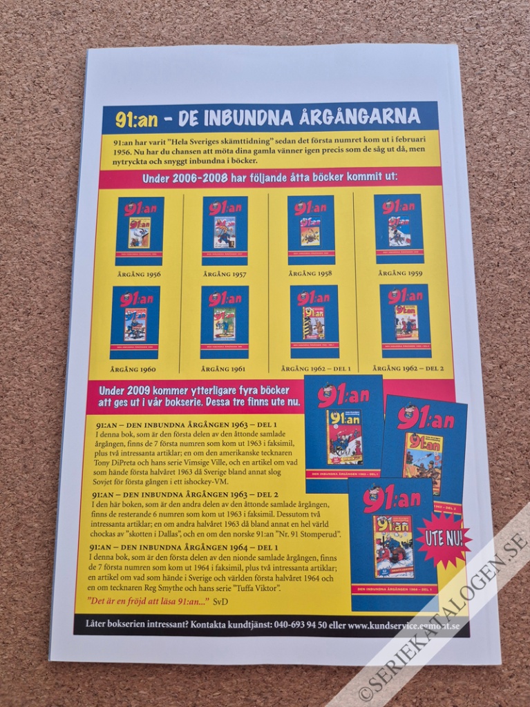 Baksida på Höstkavalkad (2009)