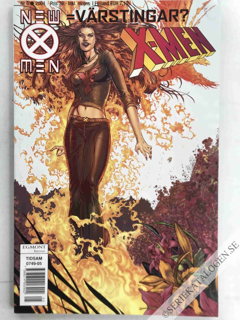 Framsida på X-Men #5 (2004)