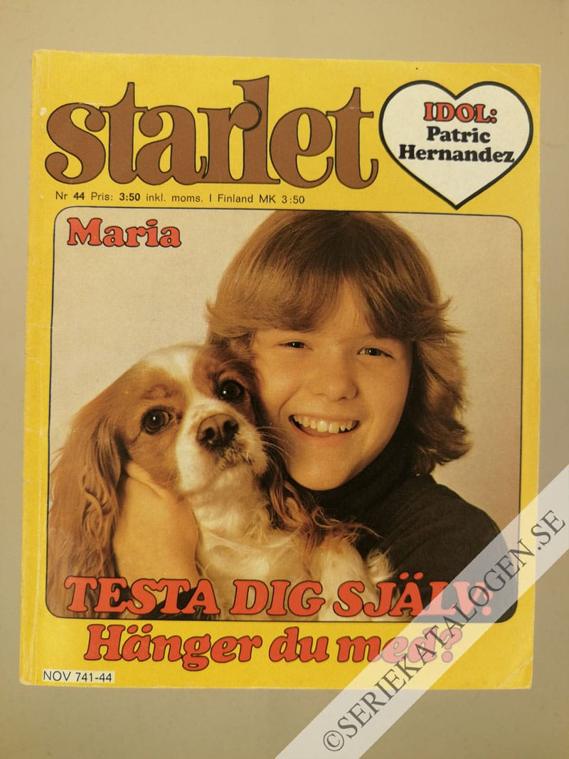 Framsida på Starlet #44 (1979)