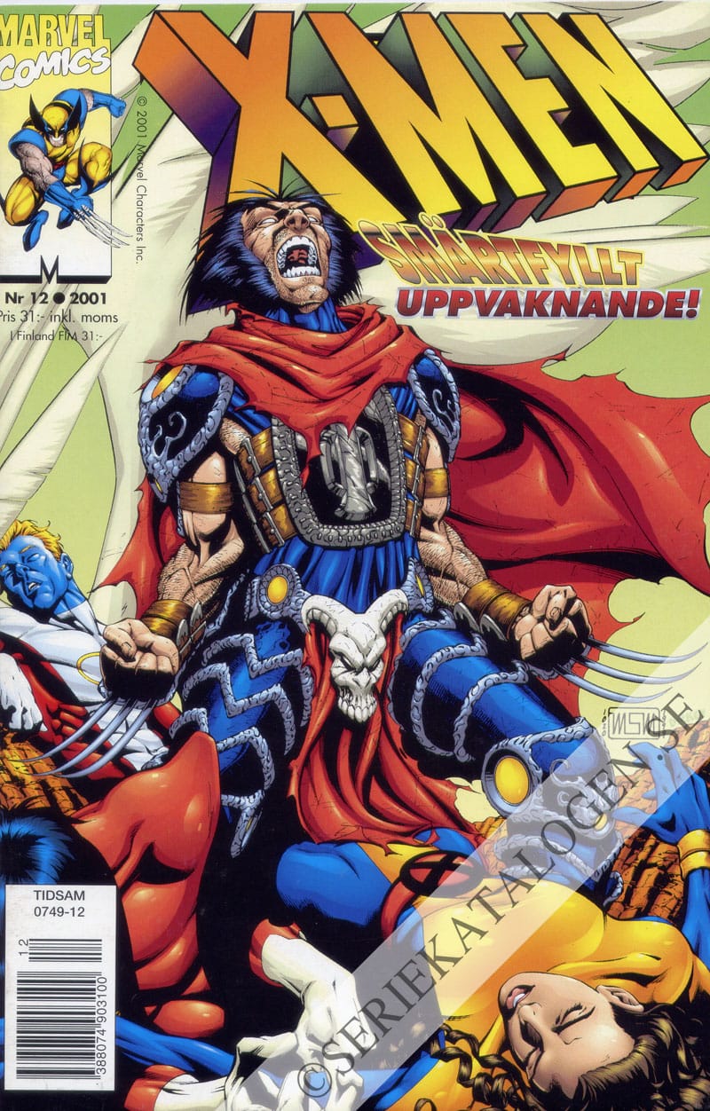Framsida på X-Men #12 (2001)