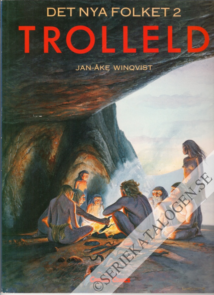 Framsida på Det nya folket Trolleld (1991)