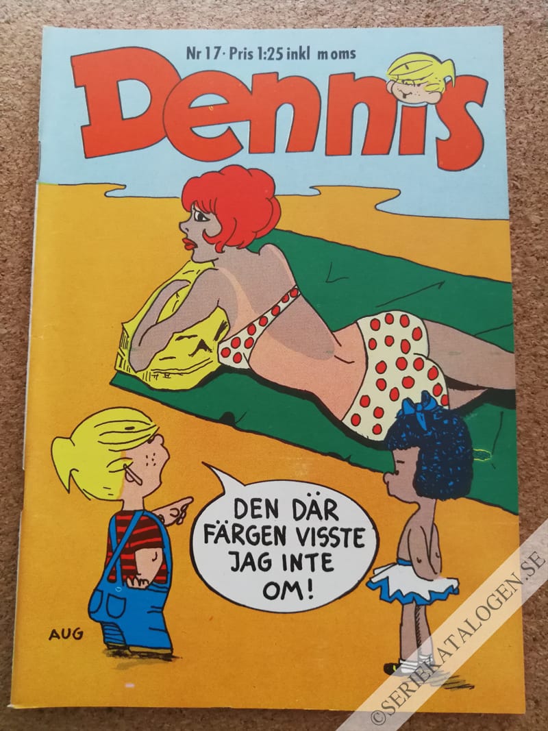 Framsida på Dennis #17 (1969)